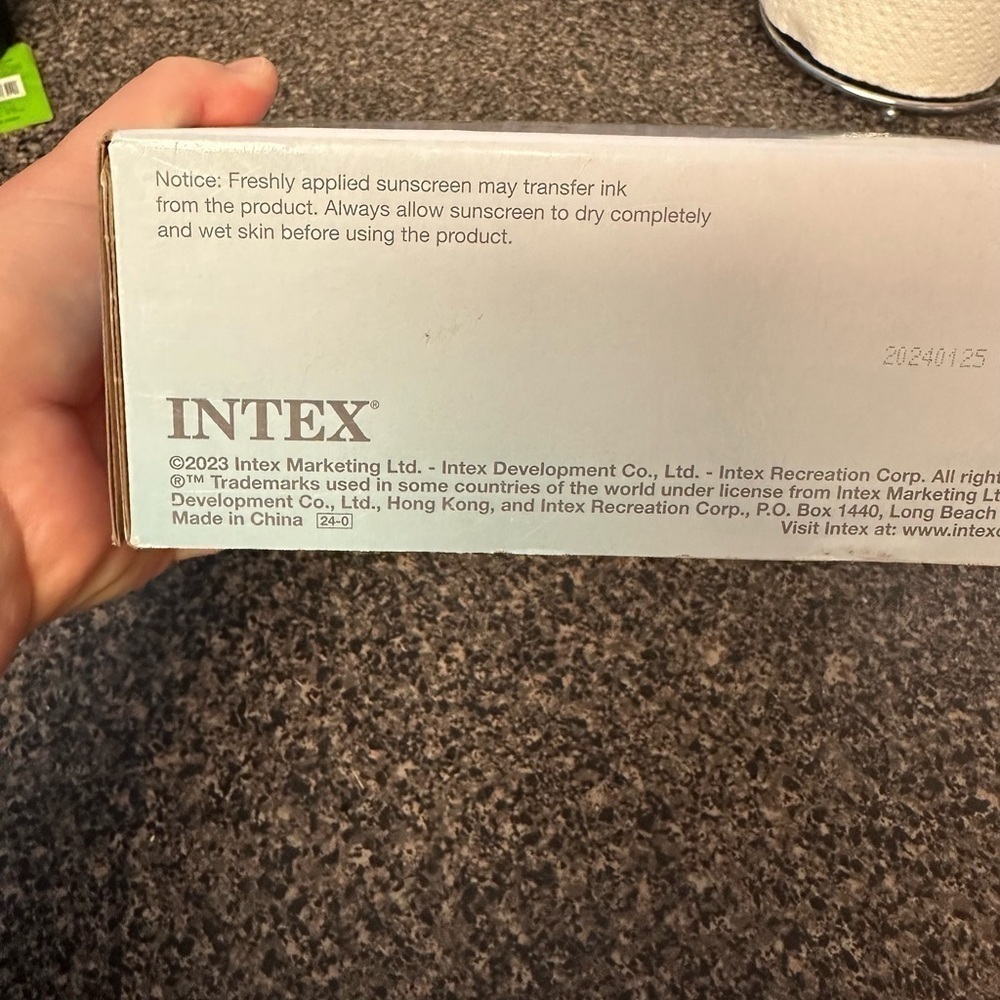 INTEX Water Gun Plane Inflatable Pool Float - Picture 3 of 5
